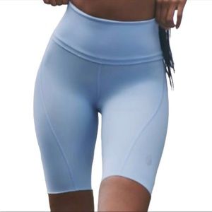 Free People Sky Blue Athletic Shorts